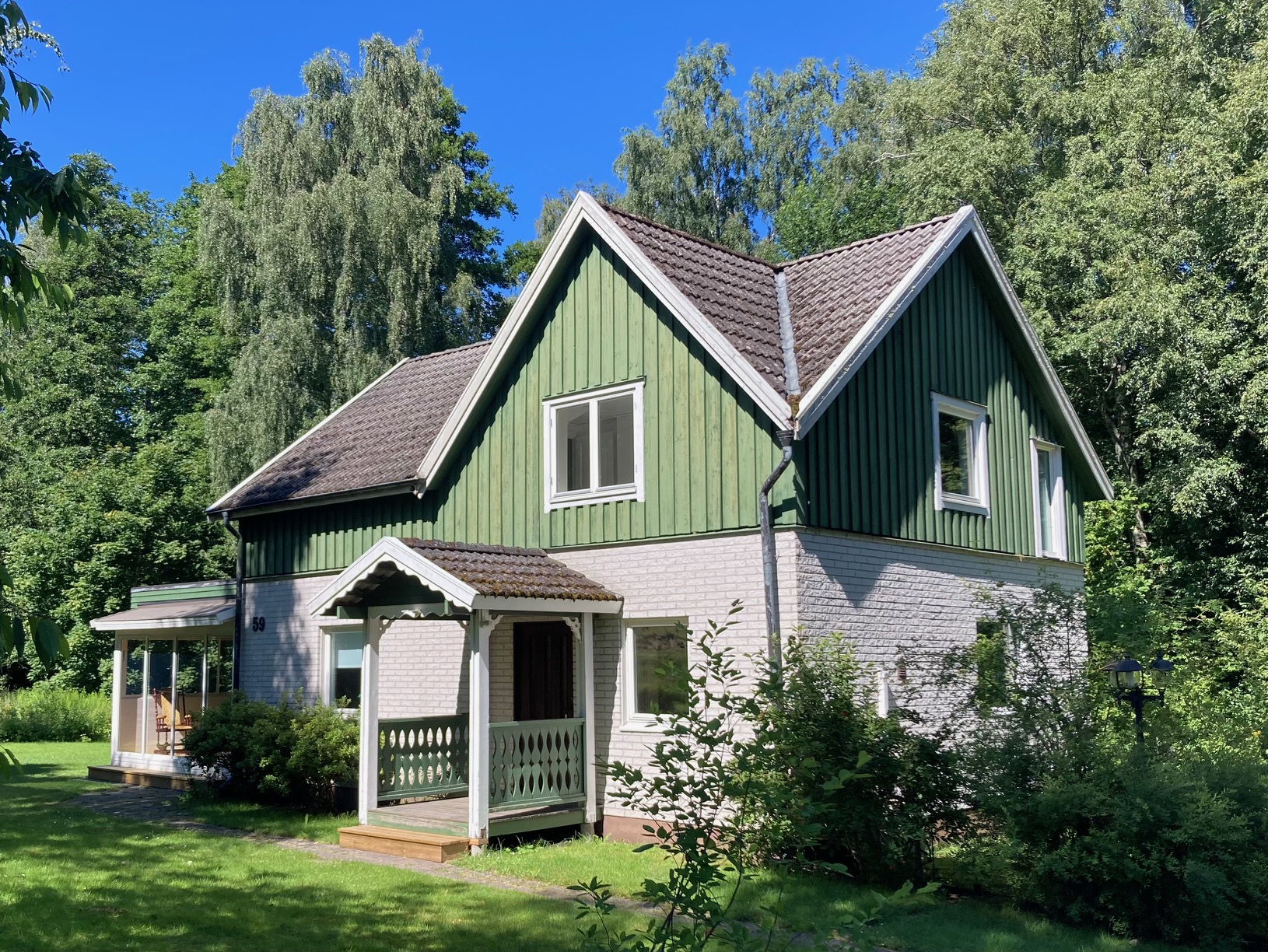 Haus mit Veranda Haus mit Veranda